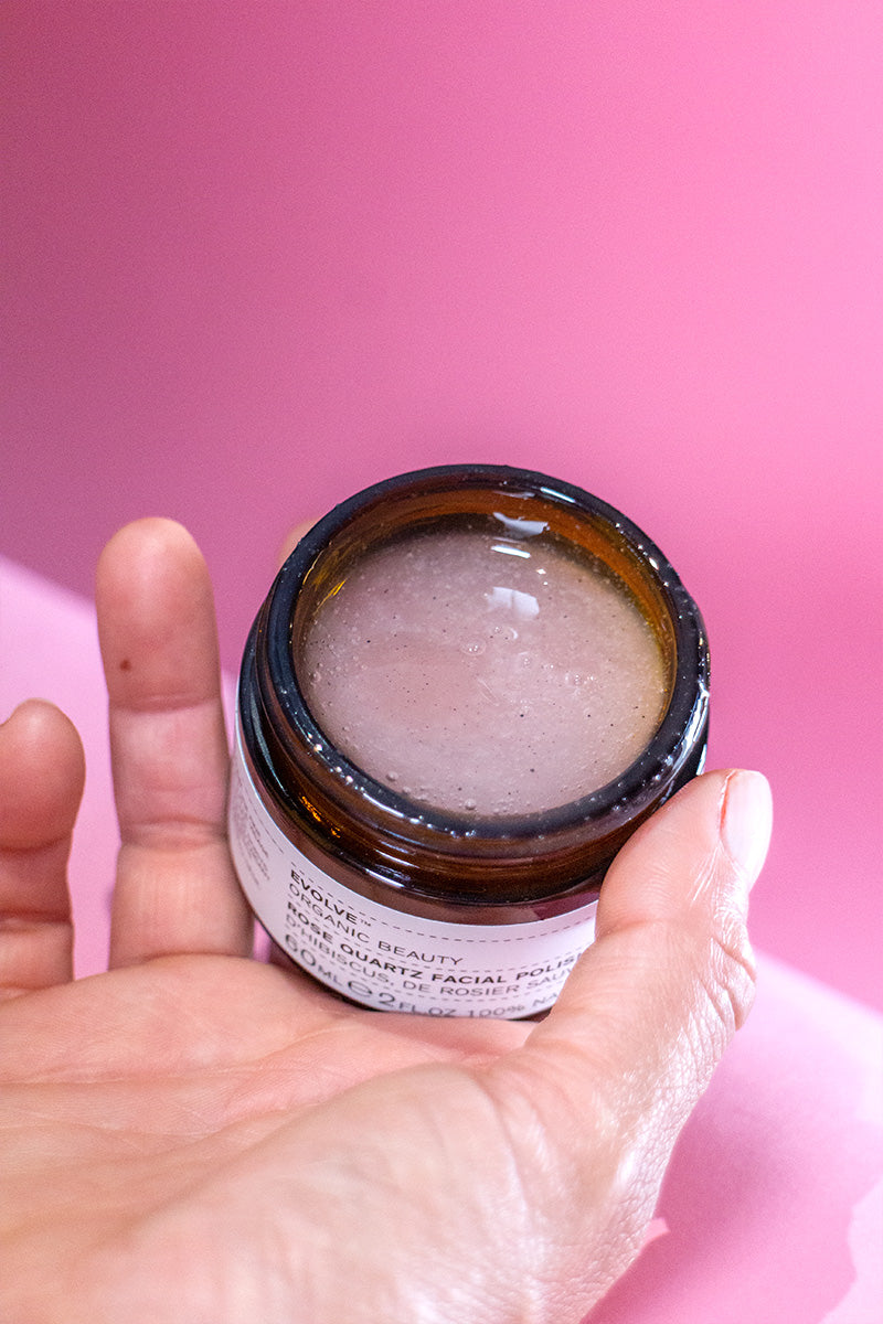 Exfoliant Visage Quartz Rose & Hibiscus