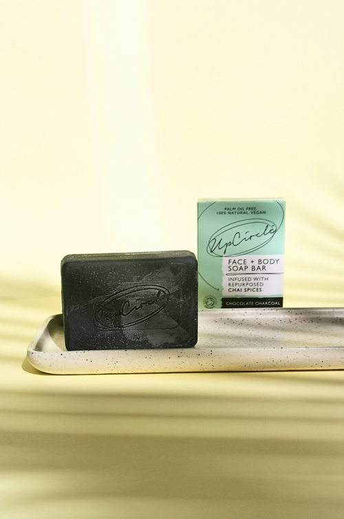 Savon Visage + Corps | Chocolat & Charbon
